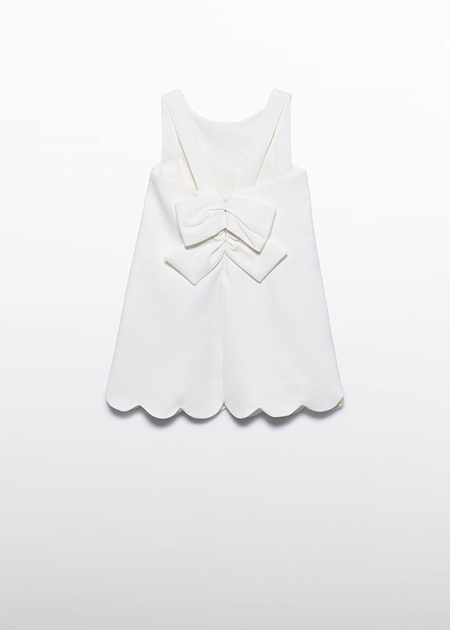 Vestido crepe flores 3d - Abel & Lula - A&L Mini Menina - SS26-5055