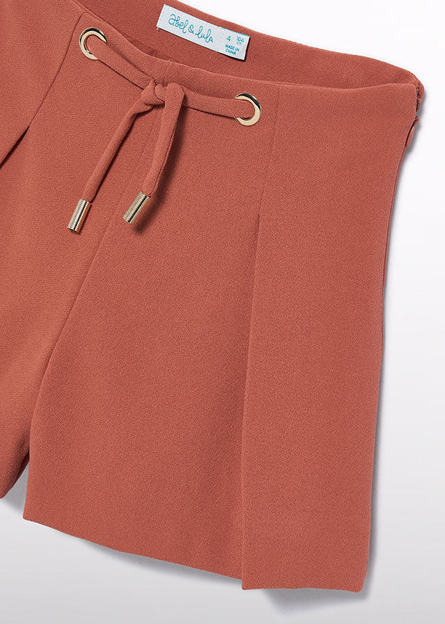 Bermuda crepe - Abel & Lula - A&L Mini Menina - SS26-5274