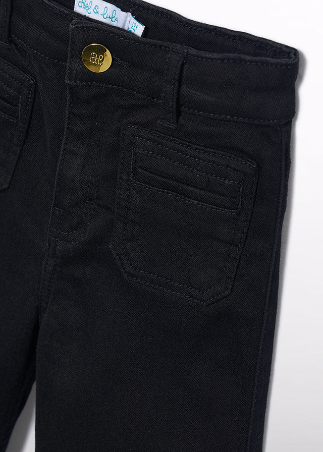 Calça denim bootcut - Abel & Lula - A&L Mini Menina - SS26-5277