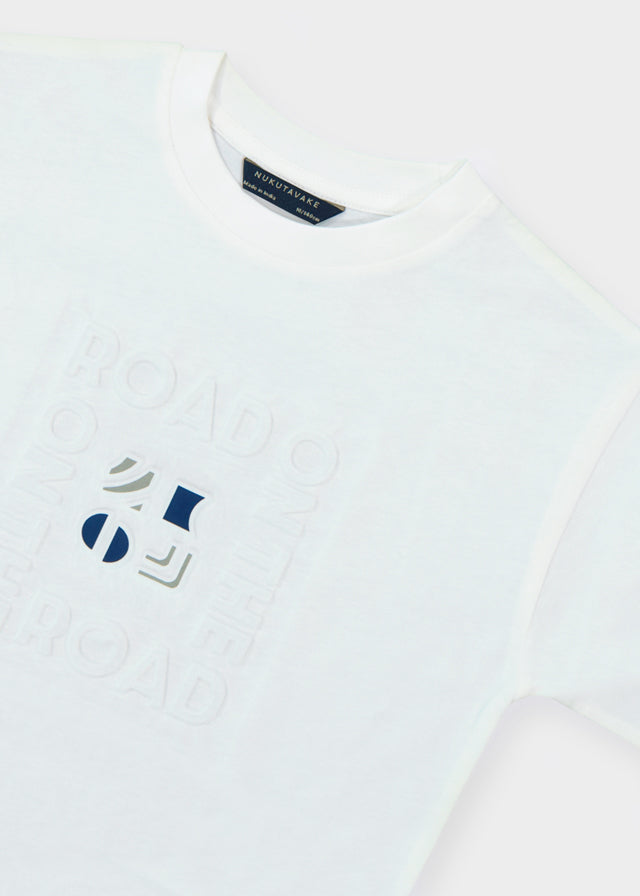 T´shirt embossed formal - mayoral - Menino - SS26-6031