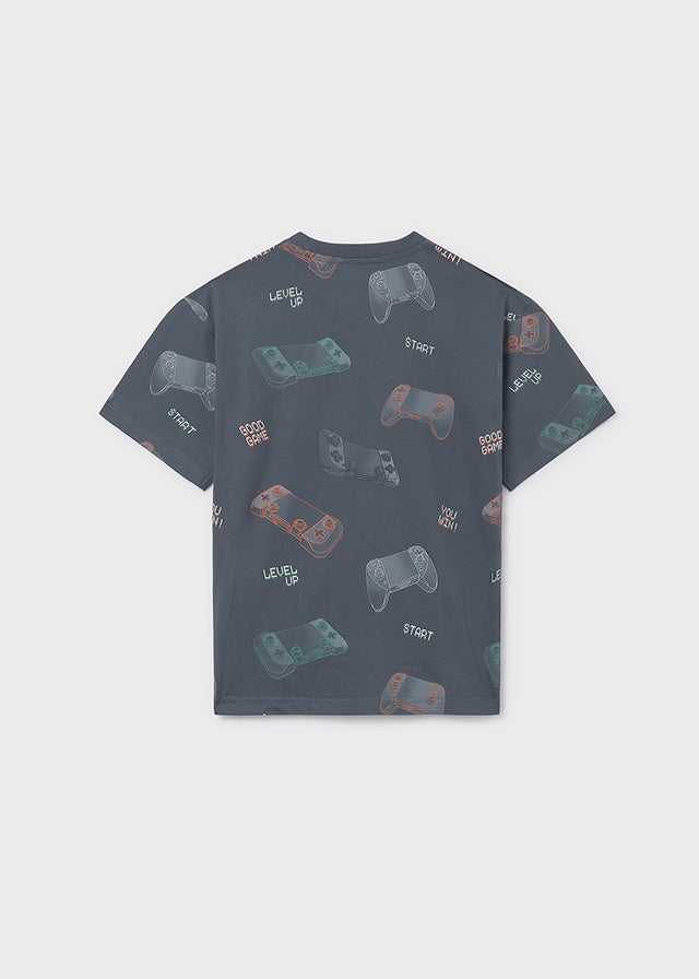 Camiseta estampada - mayoral - Menino - SS26-6038
