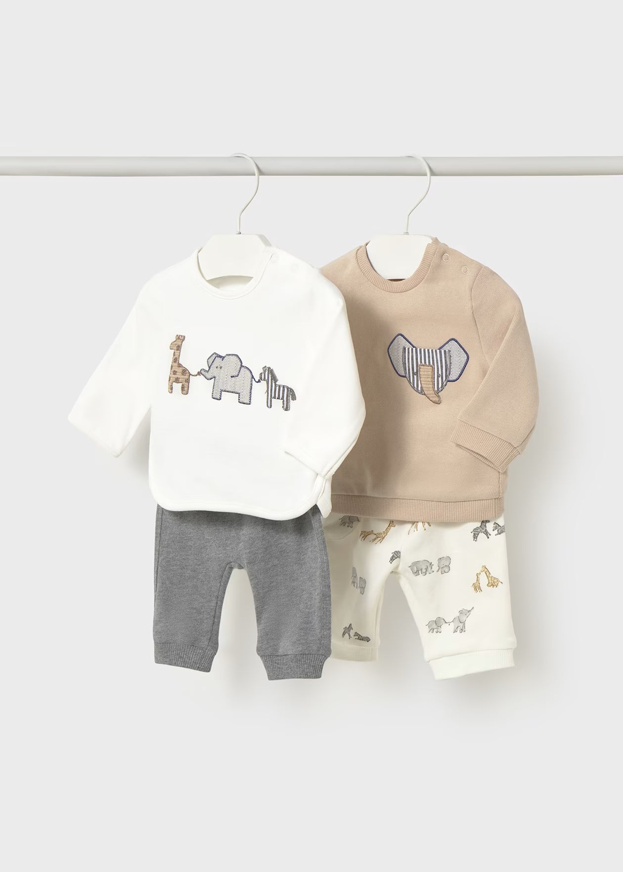 Conj. malha 4 peças - mayoral - New Born menino - AW25-2621