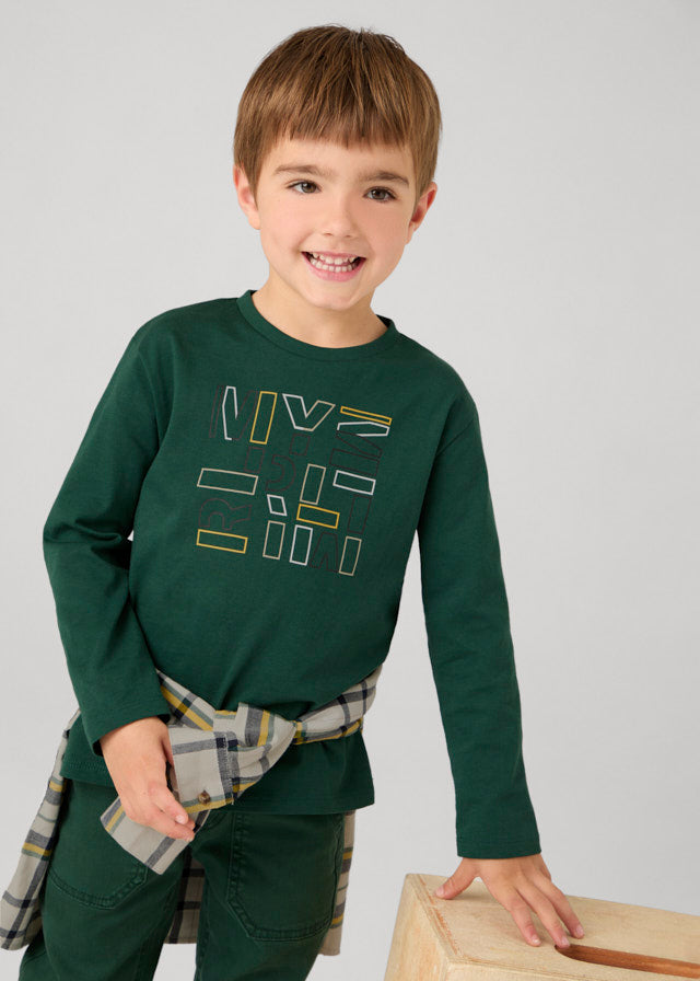 Camiseta básica bebé - mayoral - Mini Menino - AW24-173