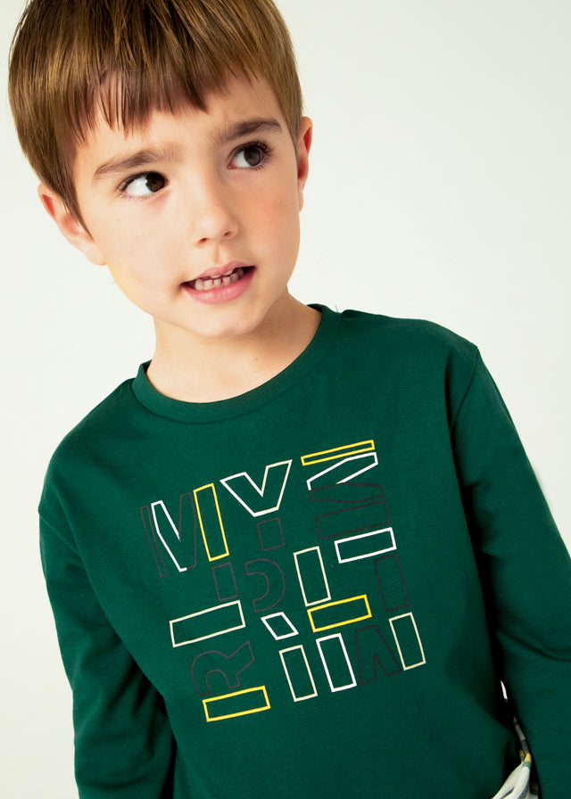 Camiseta básica bebé - mayoral - Mini Menino - AW24-173