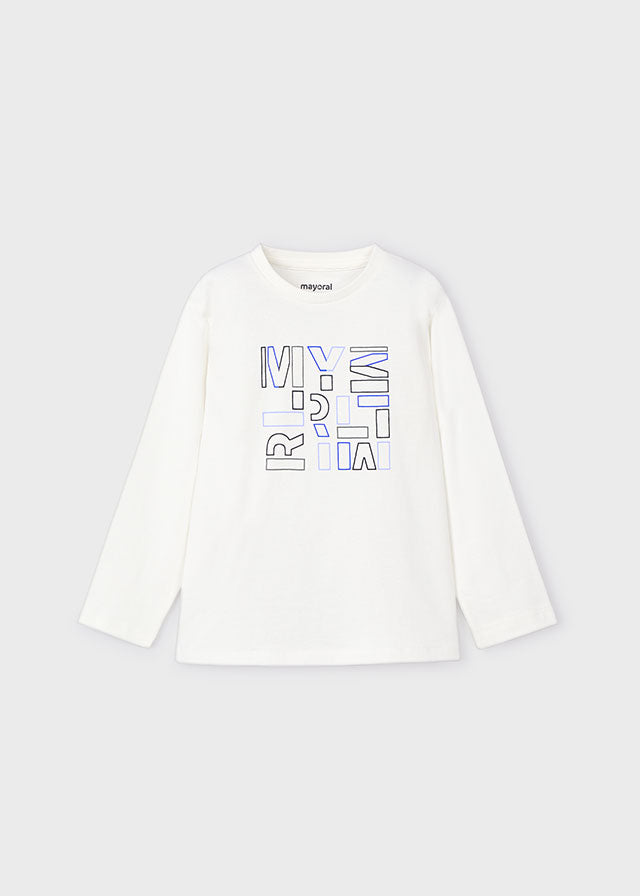 Camiseta básica bebé - mayoral - Mini Menino - AW24-173