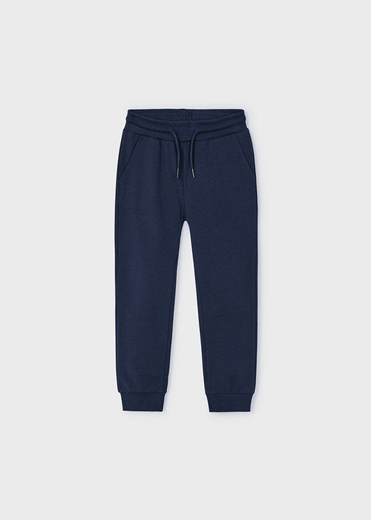 Calça felpa básica punhos - mayoral - Mini Menino - AW24-725