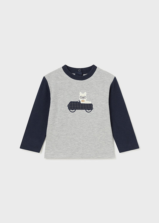 Camiseta combinada - mayoral - Baby menino - AW24-2031