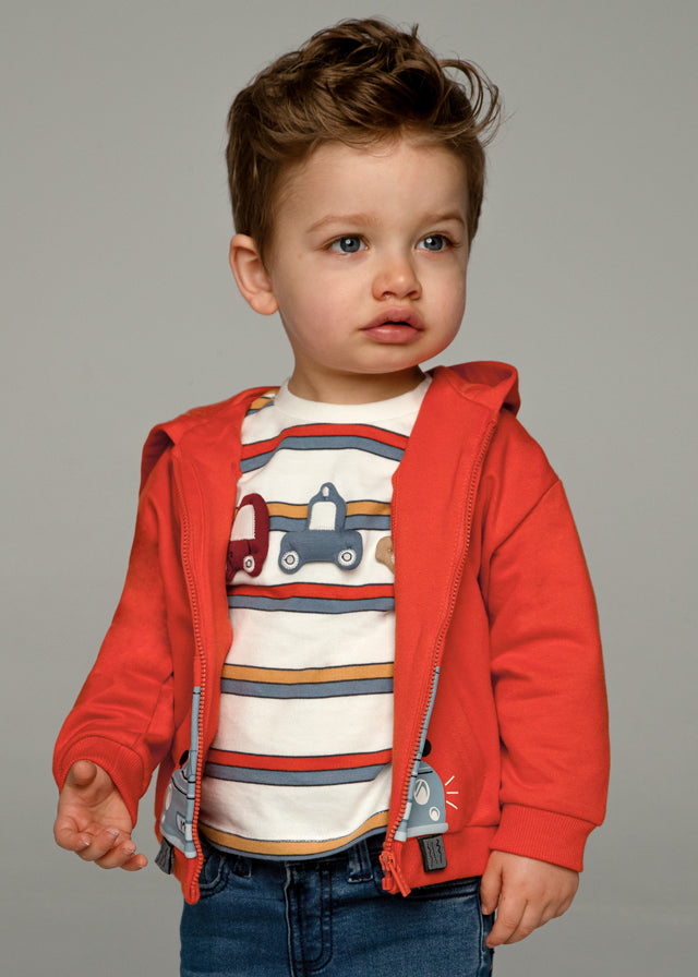 Camiseta riscas - mayoral - Baby menino - AW24-2037