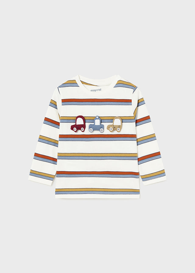 Camiseta riscas - mayoral - Baby menino - AW24-2037