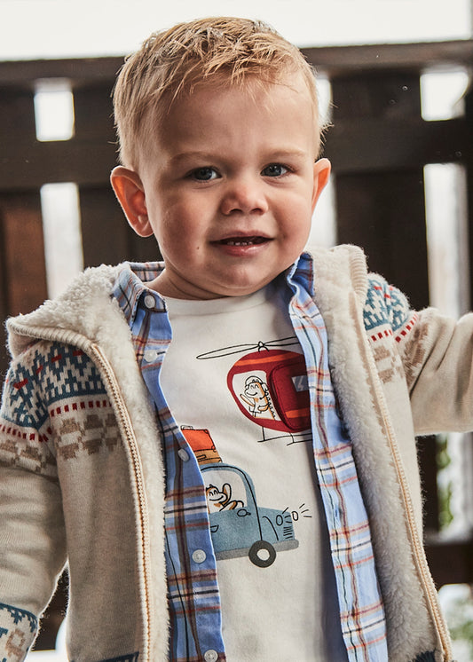 Camisola play "hurry up" - mayoral - Baby menino - AW24-2038