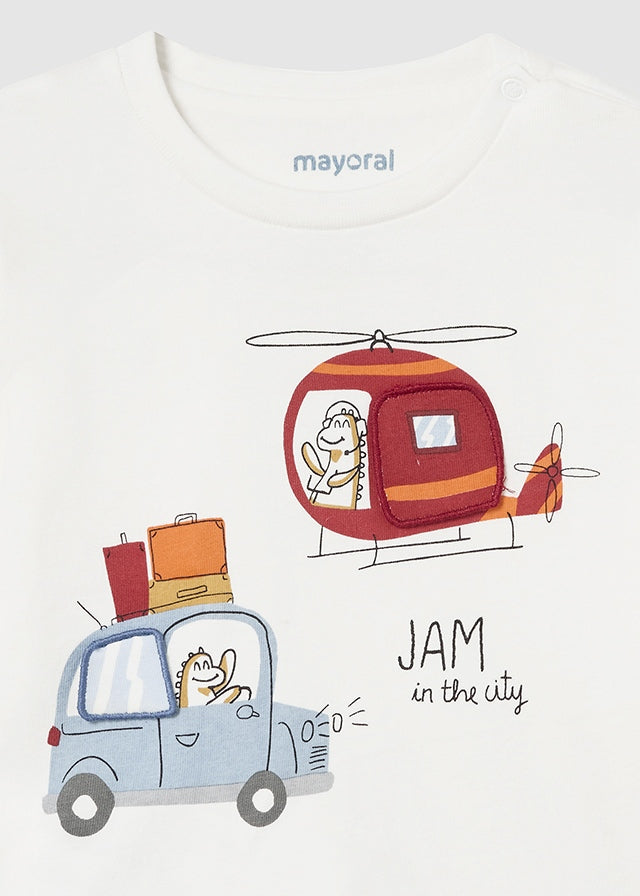 Camisola play "hurry up" - mayoral - Baby menino - AW24-2038