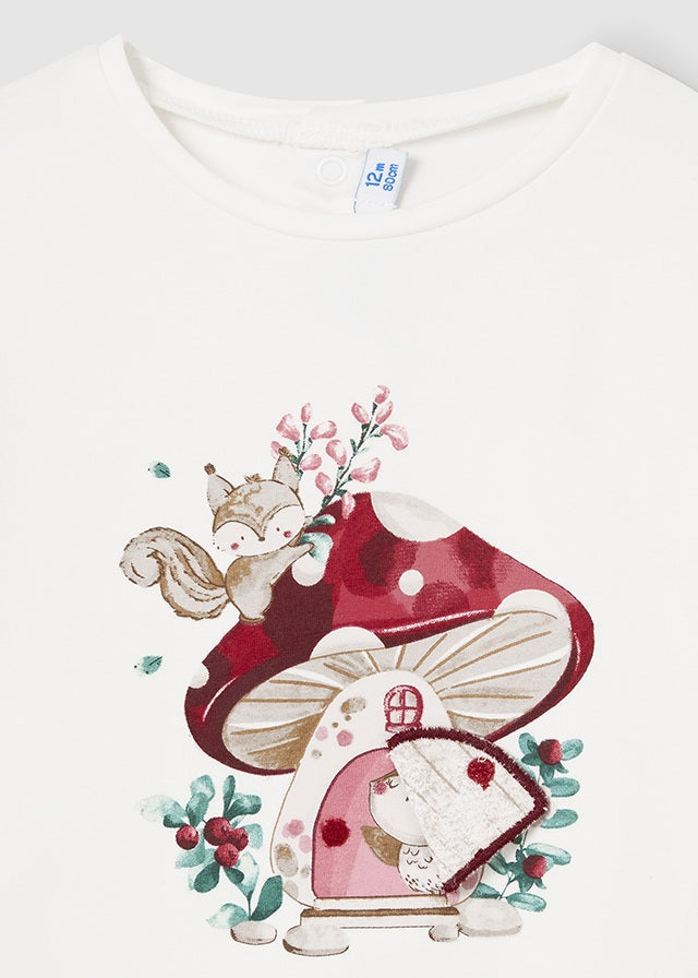 Camisola aplicações - mayoral - Baby menina - AW24-2050