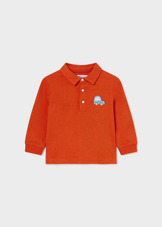 Polo m/comp. detalhes - mayoral - Baby menino - AW24-2184