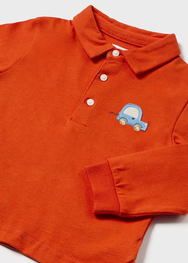 Polo m/comp. detalhes - mayoral - Baby menino - AW24-2184