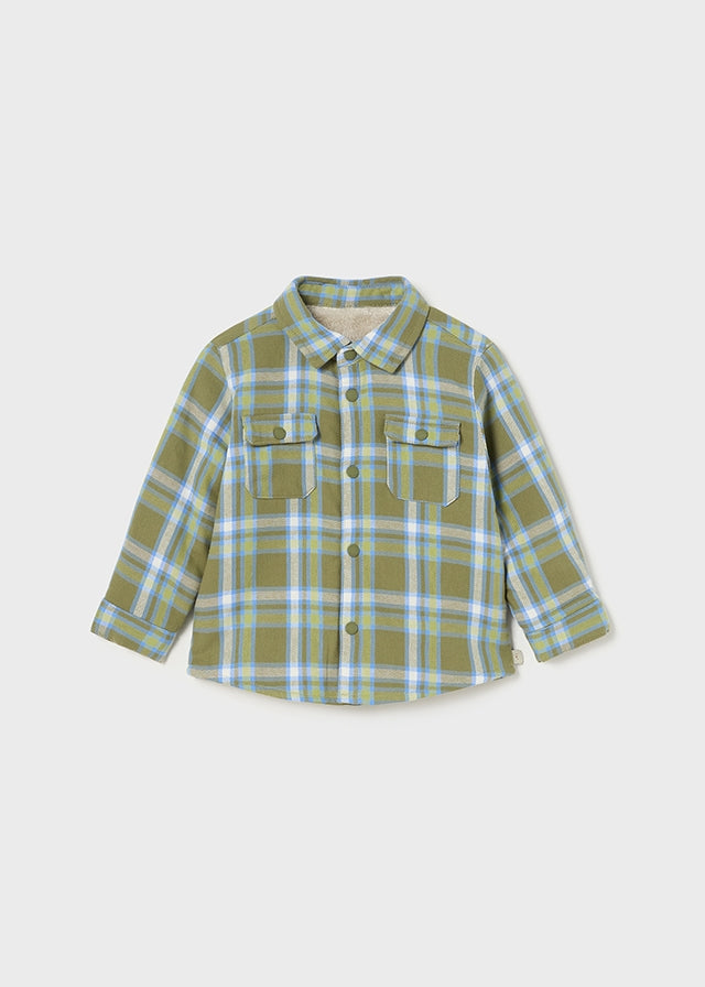 Sobrecamisa xadrez forrada - mayoral - Baby menino - AW24-2187