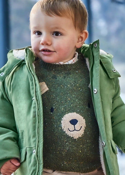 Jersey carinha urso - mayoral - Baby menino - AW24-2314