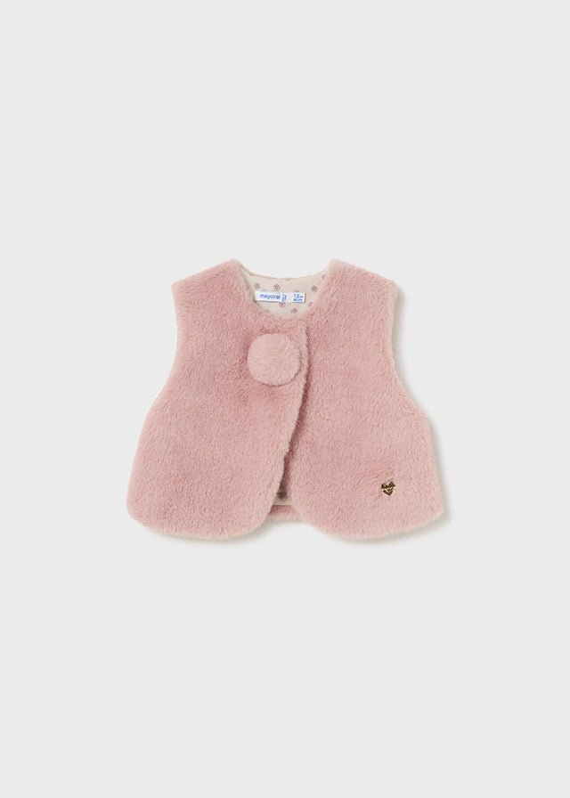 Colete pêlo - mayoral - Baby menina - AW24-2327