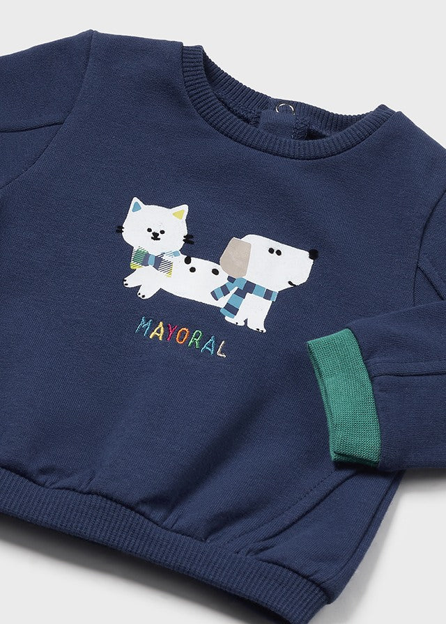 Sweat - mayoral - New Born menino - AW24-2455