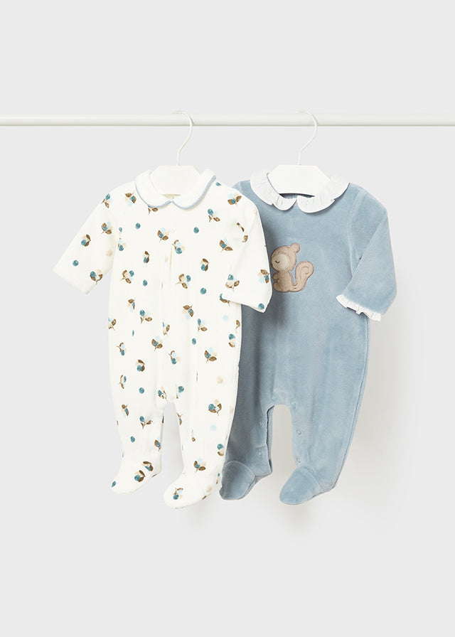 Pack 2 pijamas - mayoral - New Born menina - AW24-2777