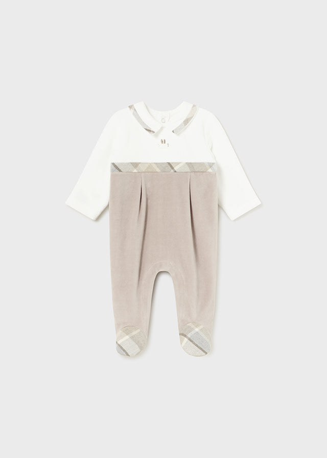 Babygrow tundosado gola - mayoral - New Born menino - AW24-2791