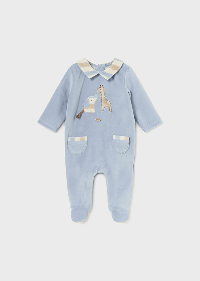 Babygrow tundosado gola - mayoral - New Born menino - AW24-2793