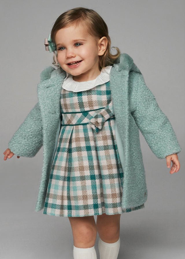 Vestido xadrez - mayoral - Baby menina - AW24-2903