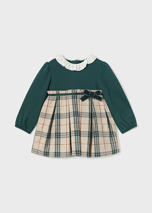 Vestido combinado - mayoral - Baby menina - AW24-2910