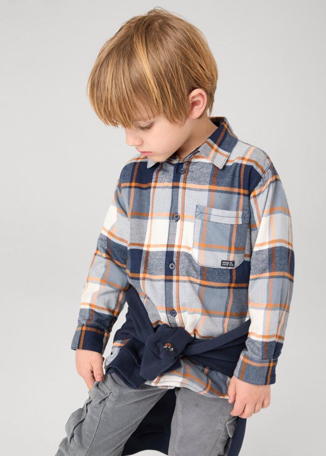 Sobrecamisa xadrez - mayoral - Mini Menino - AW24-4107