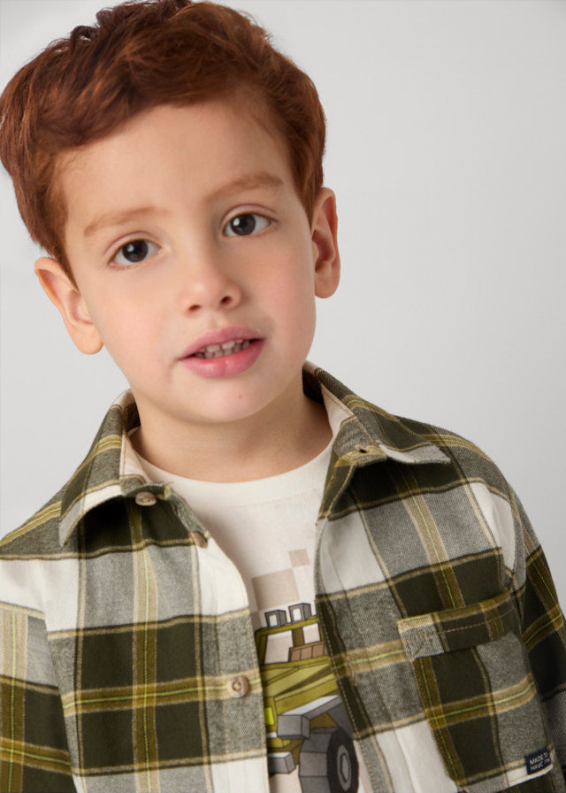 Sobrecamisa xadrez - mayoral - Mini Menino - AW24-4107