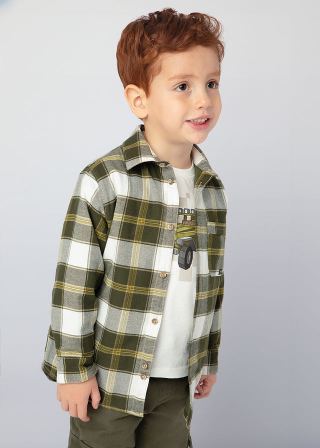 Sobrecamisa xadrez - mayoral - Mini Menino - AW24-4107