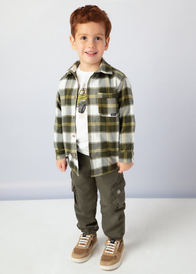 Sobrecamisa xadrez - mayoral - Mini Menino - AW24-4107