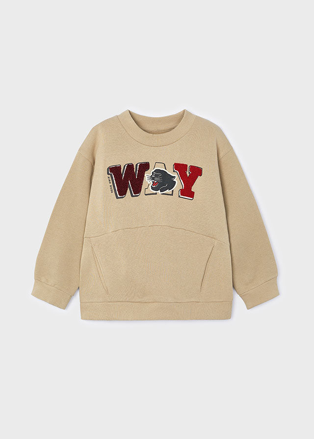 Sweat aplicações - mayoral - Mini Menino - AW24-4455