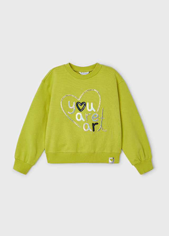 Sweat bordada - mayoral - Mini Menina - AW24-4479