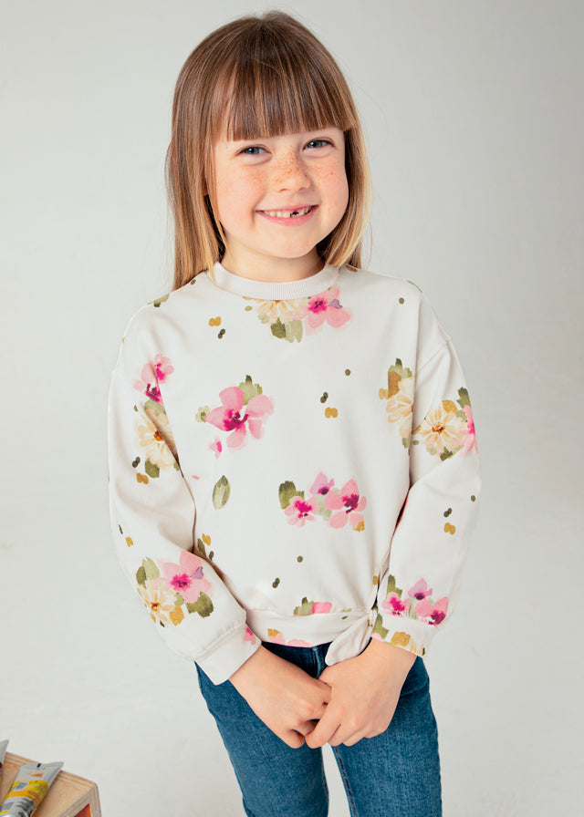 Sweat estampada - mayoral - Mini Menina - AW24-4481