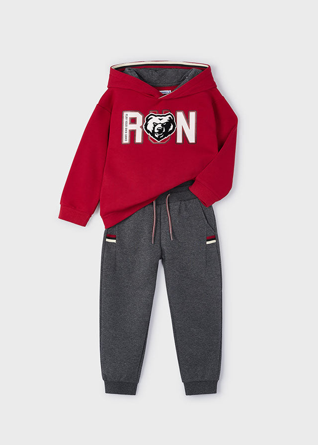 Fato treino sweat "run" - mayoral - Mini Menino - AW24-4877