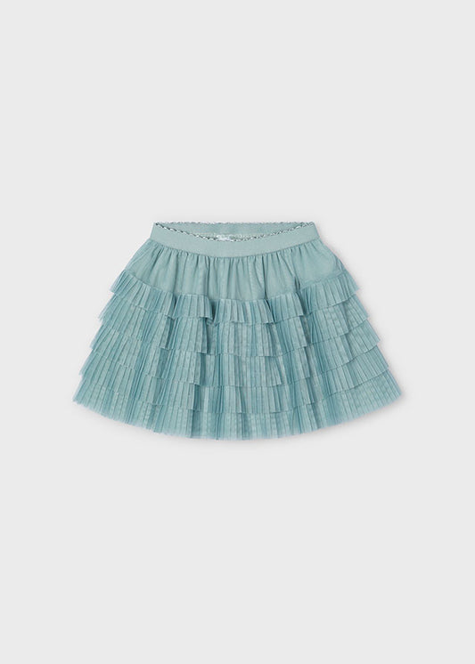 Saia tule plissada - mayoral - Mini Menina - AW24-4902