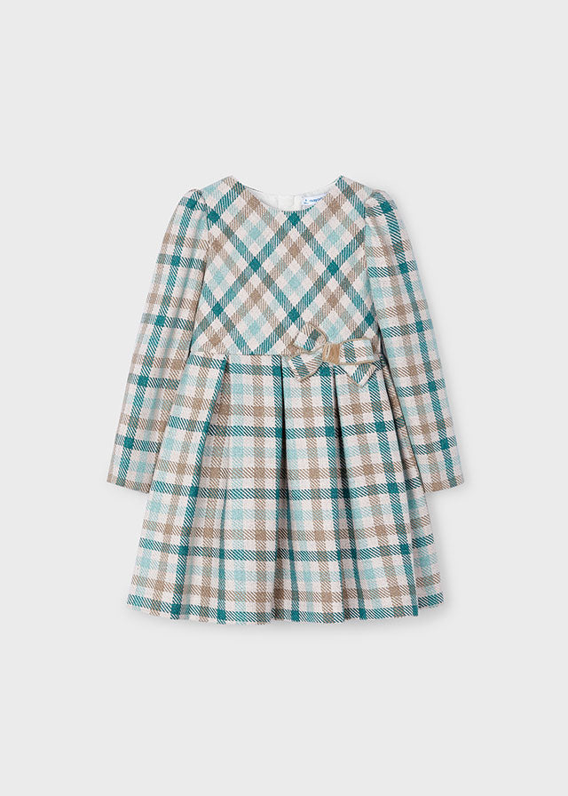 Vestido xadrez - mayoral - Mini Menina - AW24-4914