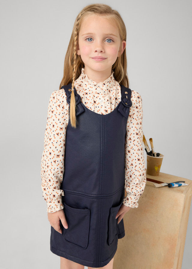 Saia de peito - mayoral - Mini Menina - AW24-4934