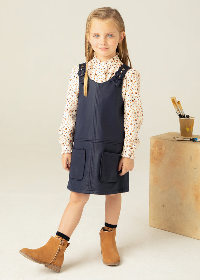 Saia de peito - mayoral - Mini Menina - AW24-4934