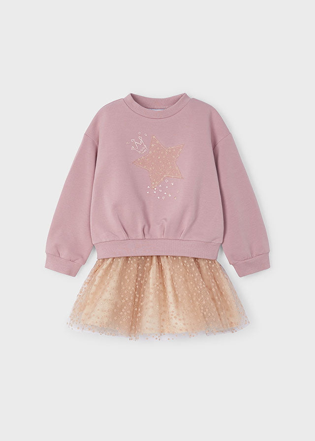 Conj. saia tule fantasia - mayoral - Mini Menina - AW24-4937