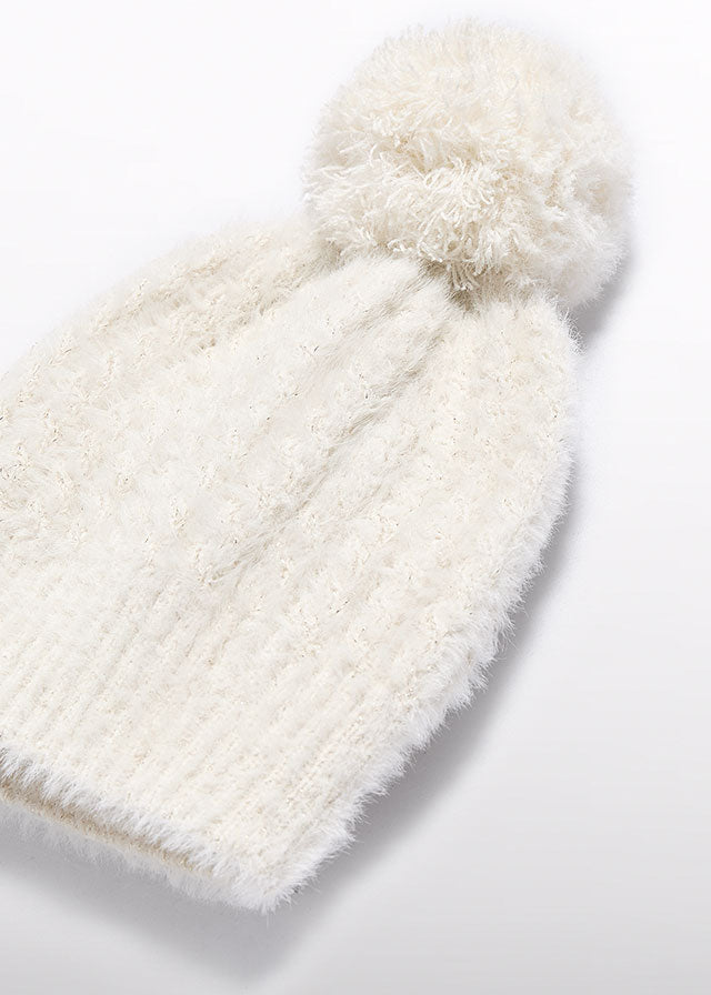 Gorro tricô pêlo - Abel & Lula - Menina - AW24-5913