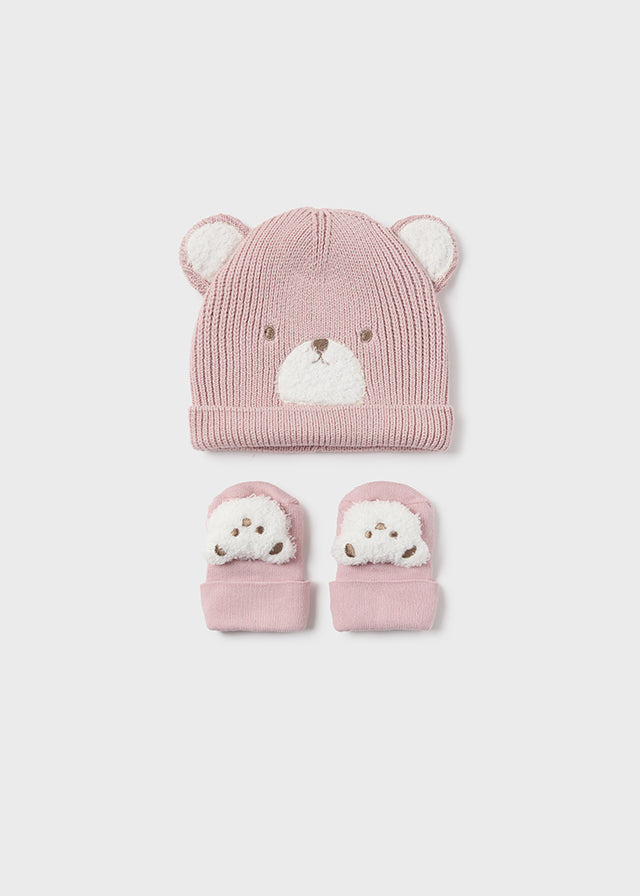 Set gorro e soquetes - mayoral - New Born menino - AW24-9770