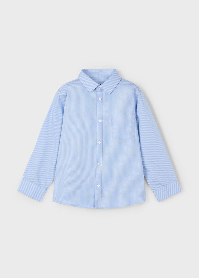 Camisa m/comp.básica - mayoral - Mini Menino - AW25-146