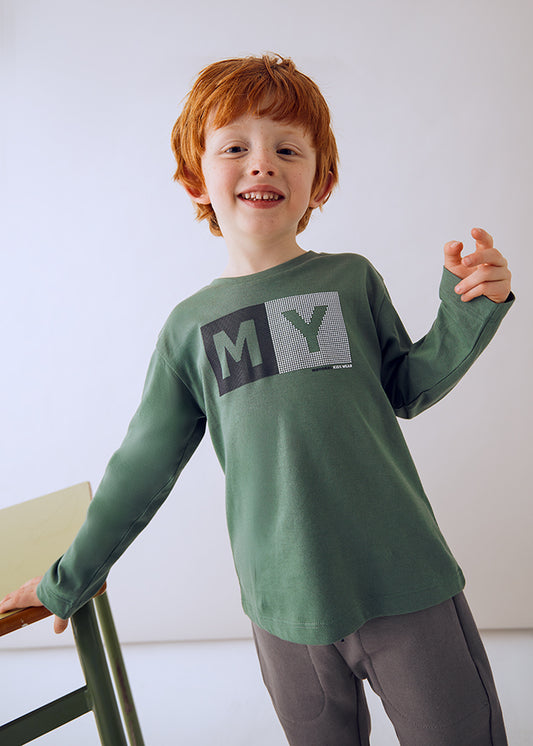 Camiseta básica bebé - mayoral - Mini Menino - AW25-173