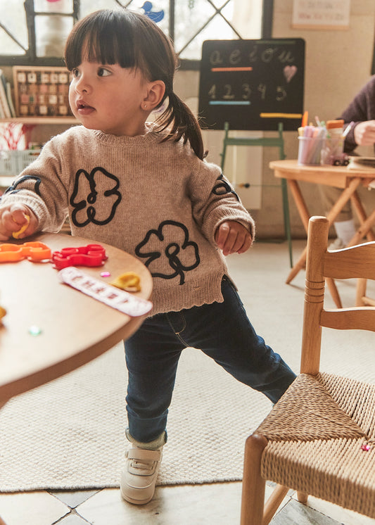 Calça ganga básica - mayoral - Baby menina - AW25-576