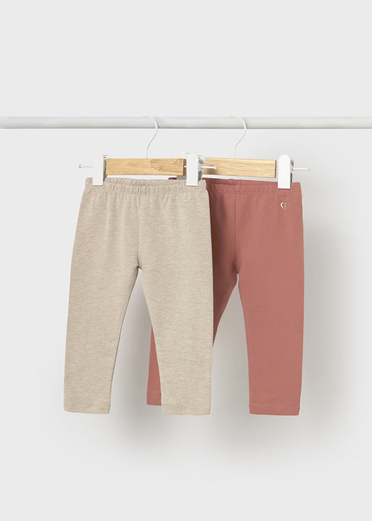 Pack 2 leggings básicas - mayoral - Baby menina - AW25-702
