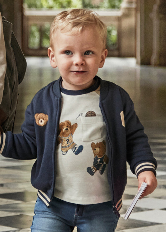 Camiseta combinada - mayoral - Baby menino - AW25-2059