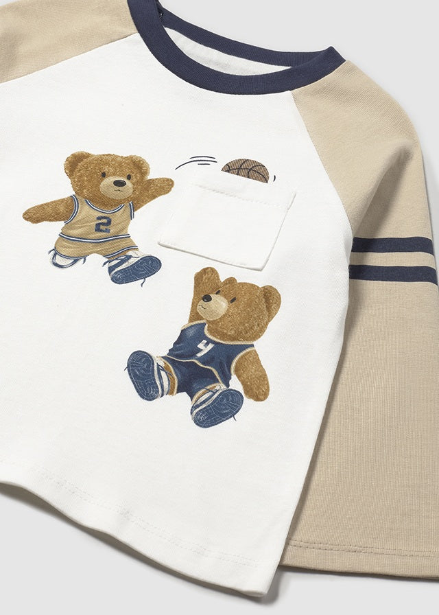 Camiseta combinada - mayoral - Baby menino - AW25-2059