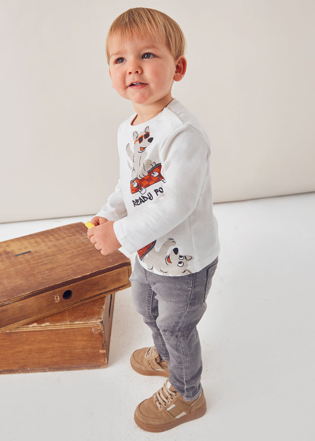Camisola posicionada - mayoral - Baby menino - AW25-2061