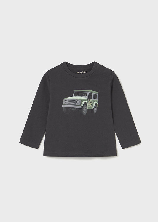 Camiseta m/comp. carro - mayoral - Baby menino - AW25-2066